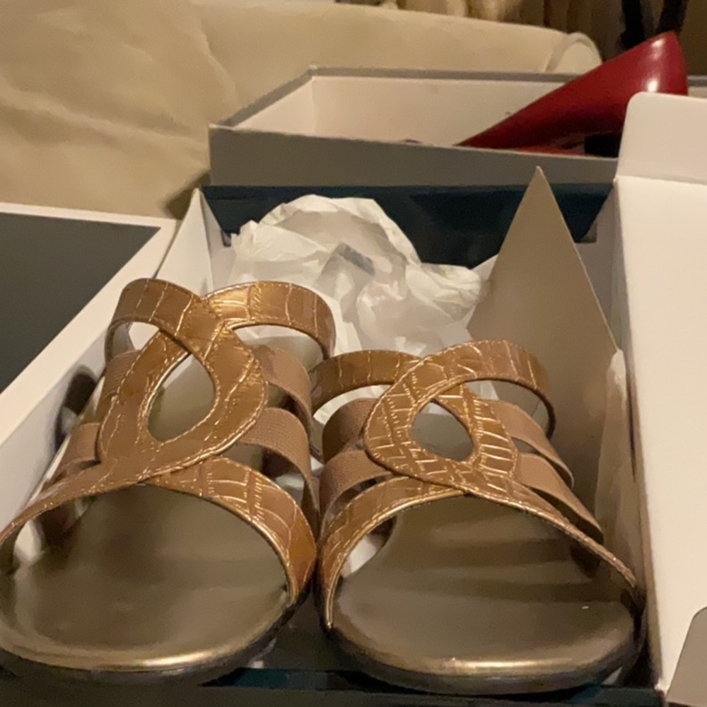 Elegant Brown Women's Sandals